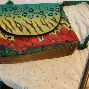 Beautiful poppies hand painted